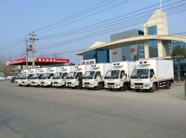 公司部分冷藏車(chē)批單發(fā)車(chē)